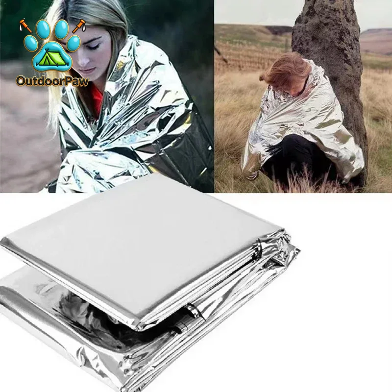 Survival Blanket Reflective - بطانية حرارية عاكسة للطوارئ 160*210 سم،
