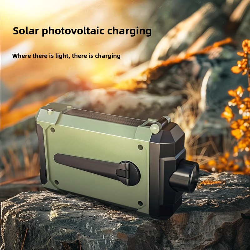 راديو للبقاء على قيد الحياة -  - مراجعة Solar Emergency Charger وسعره