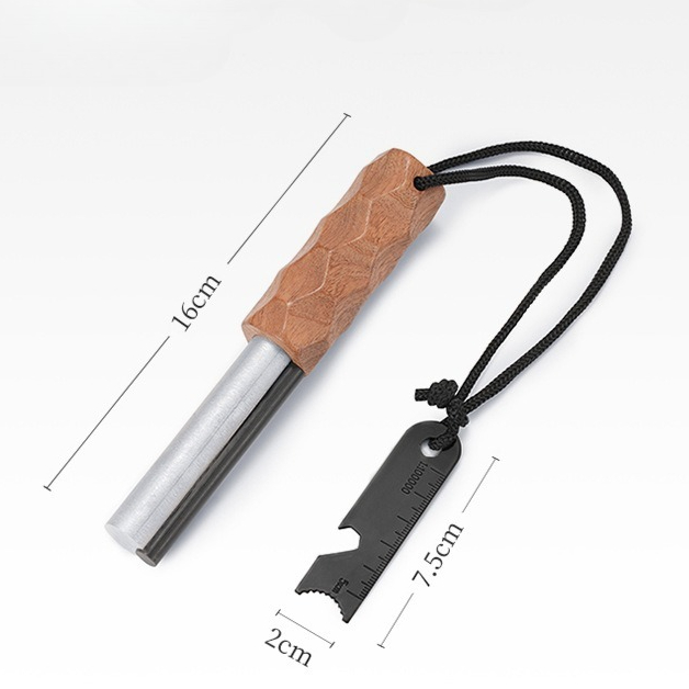عصا إشعال مغنيسيوم خارجية مقاو - مراجعة Magnesium Fire Starter وسعره