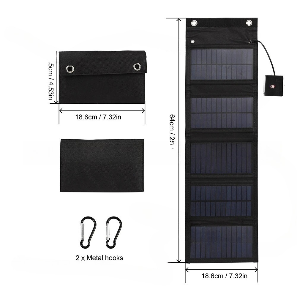 حقيبة قابلة للطي بالطاقة الشمس - مراجعة Solar Emergency Charger وسعره