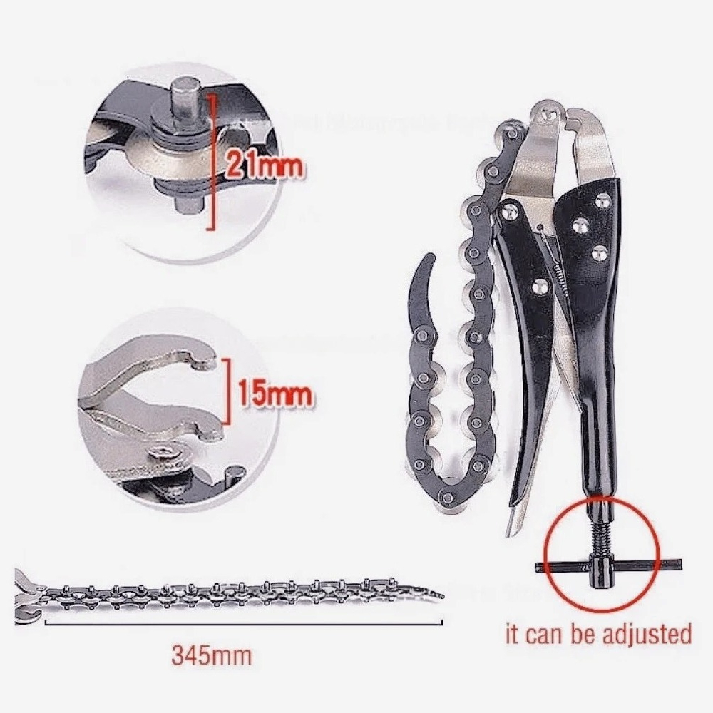 قاطع أنابيب بسلسلة شديدة التحم - مراجعة Multi Tool Plier وسعره