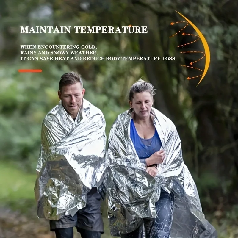 بطانية إسعافات أولية محمولة لل - مراجعة Survival Blanket Reflective وسعره