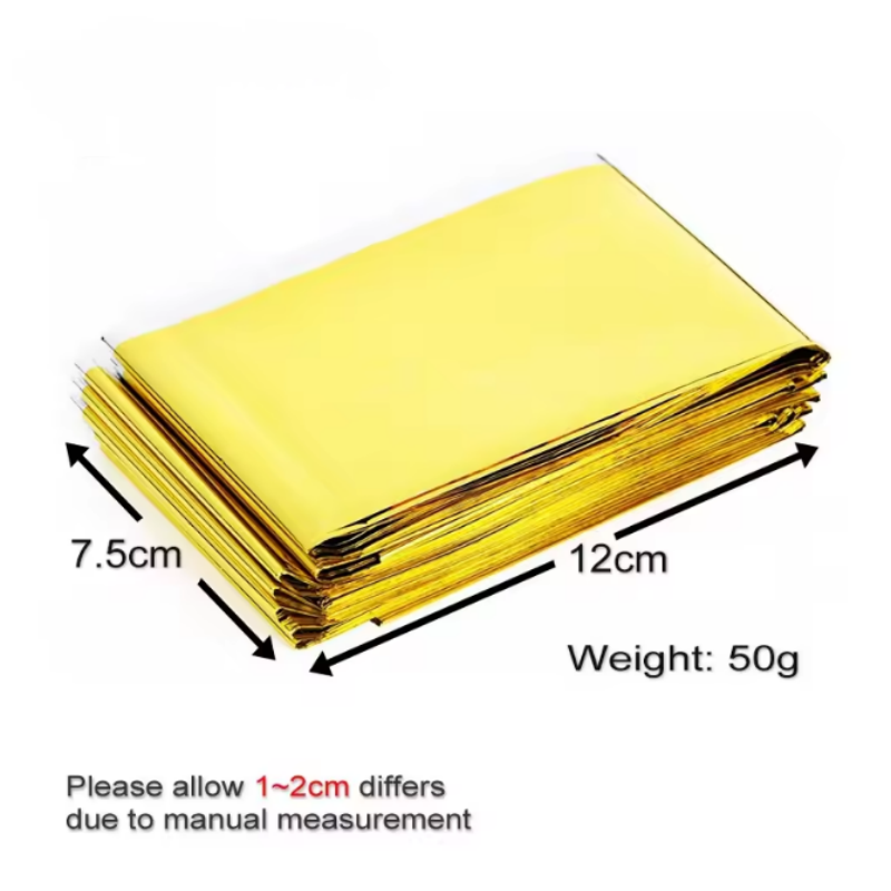 بطانية طوارئ عاكسة متعددة الأغ - مراجعة Survival Blanket Reflective وسعره